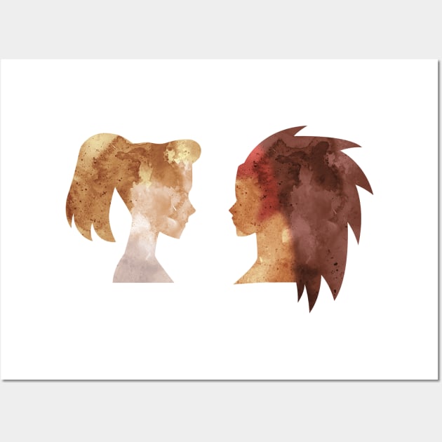 Catra and Adora Wall Art by RotemChan